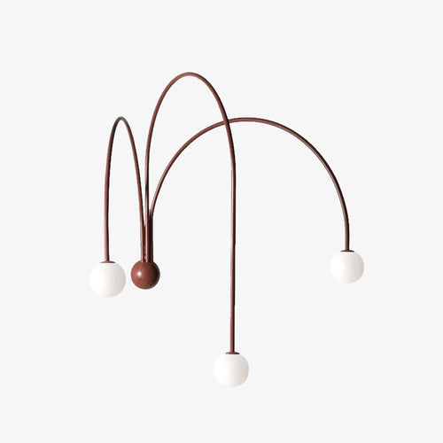 Applique murale moderne LED avec 3 arcs Solyne