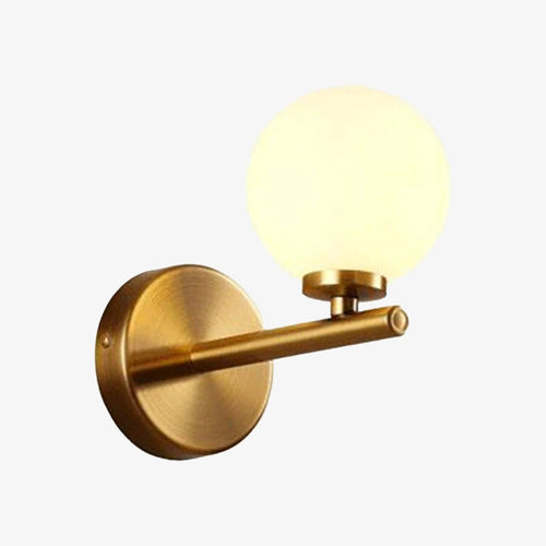 Applique murale moderne LED avec globes en verre Nyrea