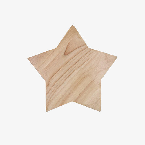 Applique murale pour enfant forme d'étoile en bois Stary