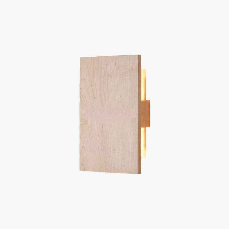 Applique murale scandinave plaque en bois Brantley