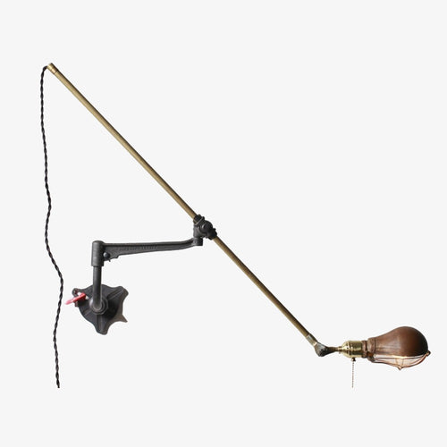 Applique murale vintage avec hauteur réglable Lupita