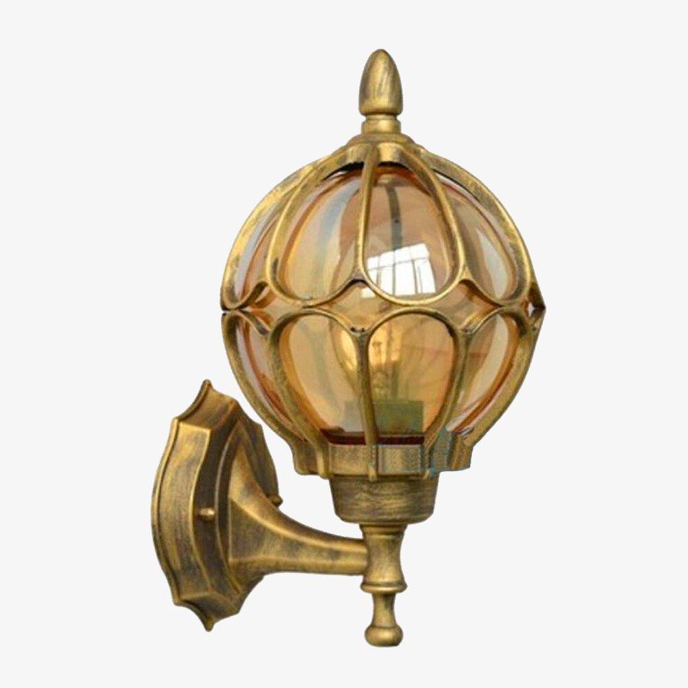 Applique rustique et antique en cage European
