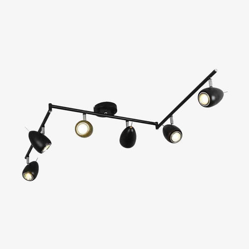 Barre spots LEDs arrondis ajustables Windows