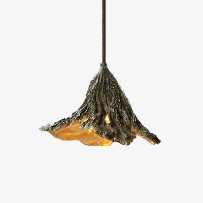 Suspension design écorce de feuille Tea