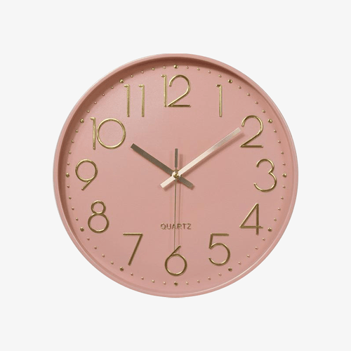 Horloge murale moderne ronde colorée 30cm