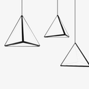 Suspension design pyramide à LED Novelty