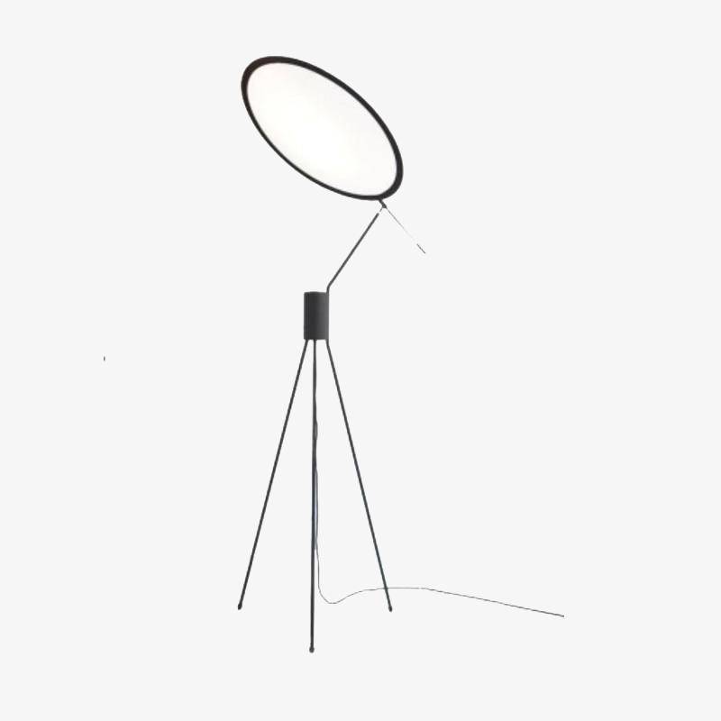 Lampadaire design moderne avec lampe ronde Pendentif