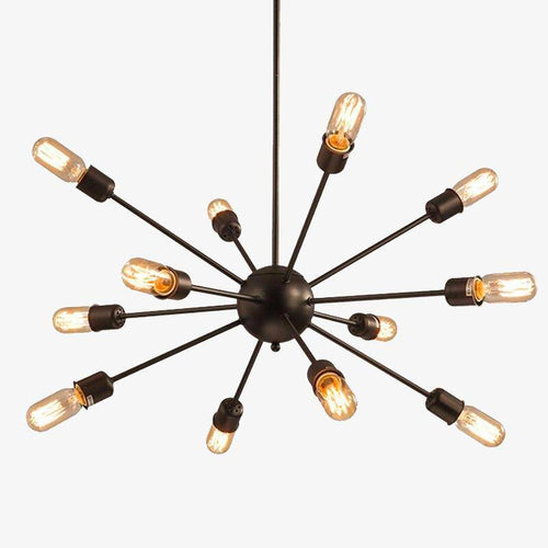 Lustre design boule et bras métal Teto