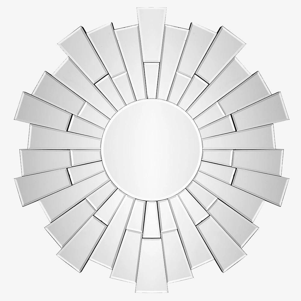 Miroir mural rond design Stylish