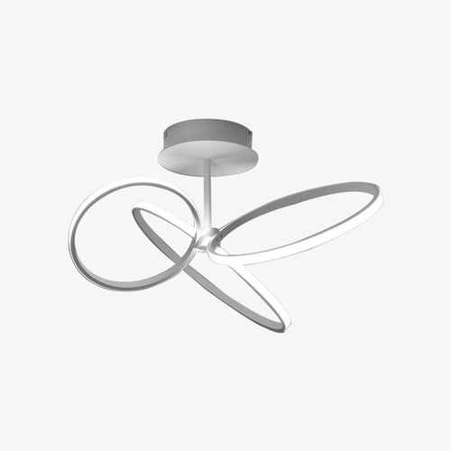 Plafonnier design à LED à cerceaux