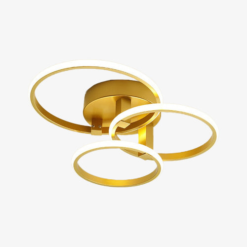 Plafonnier design avec multiple LED lumineux Vexler