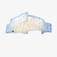 Plafonnier enfant LED en forme de dauphin