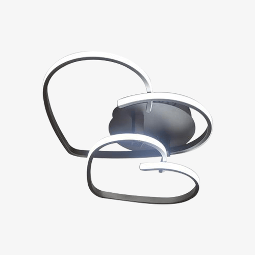 Plafonnier moderne design à LED en forme de coeur