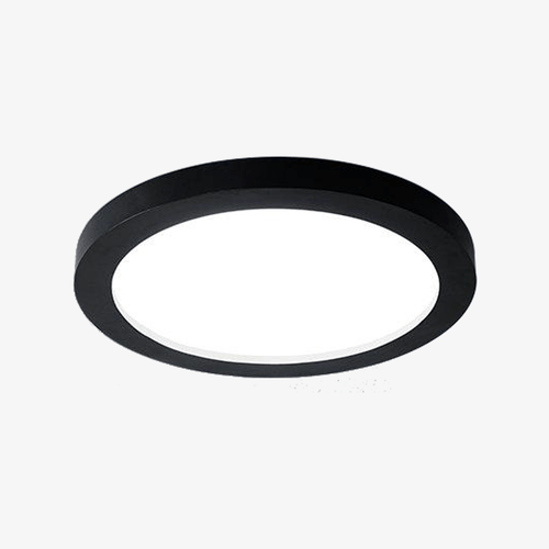 Plafonnier rond avec bordure de couleur Bwart