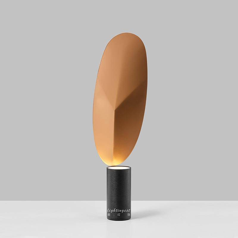 Lampe à poser LED design style plume éclairée - vue 3 sur 8