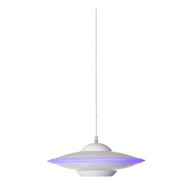 Suspension LED soucoupe volante colorée