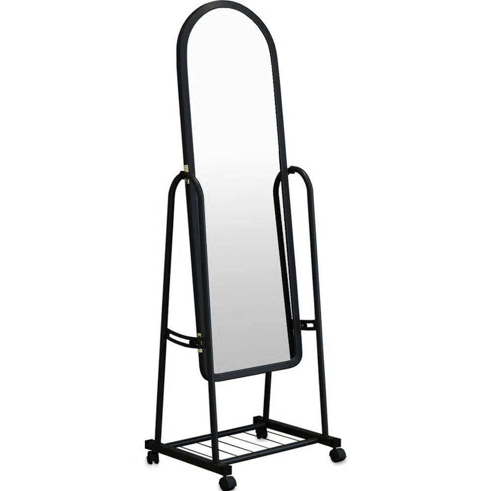 Miroir sur pied avec roulette Dressing - vue 4 sur 7