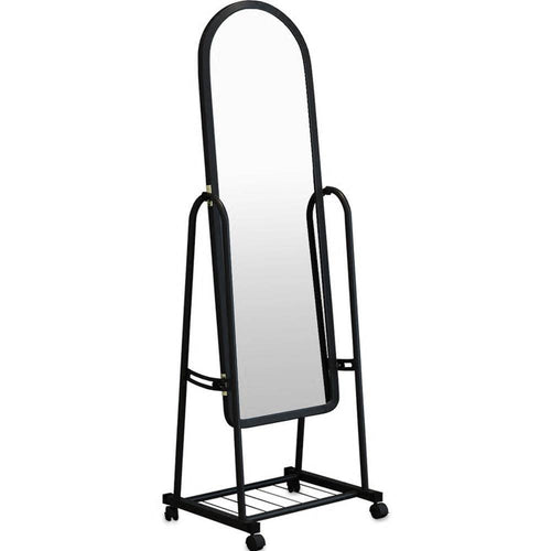 Miroir sur pied avec roulette Dressing