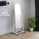 Miroir sur pied avec roulette Dressing