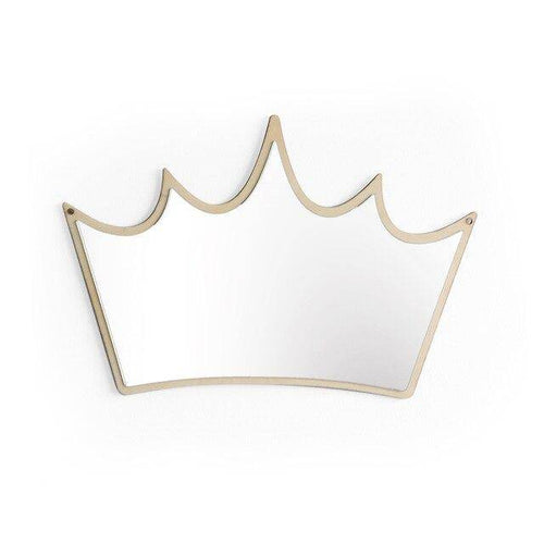 Miroir mural en forme de couronne Decoration
