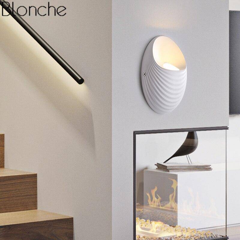 Applique murale design LED aux formes ovales Indoor