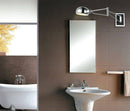 Applique murale LED chromé ajustable Sconce