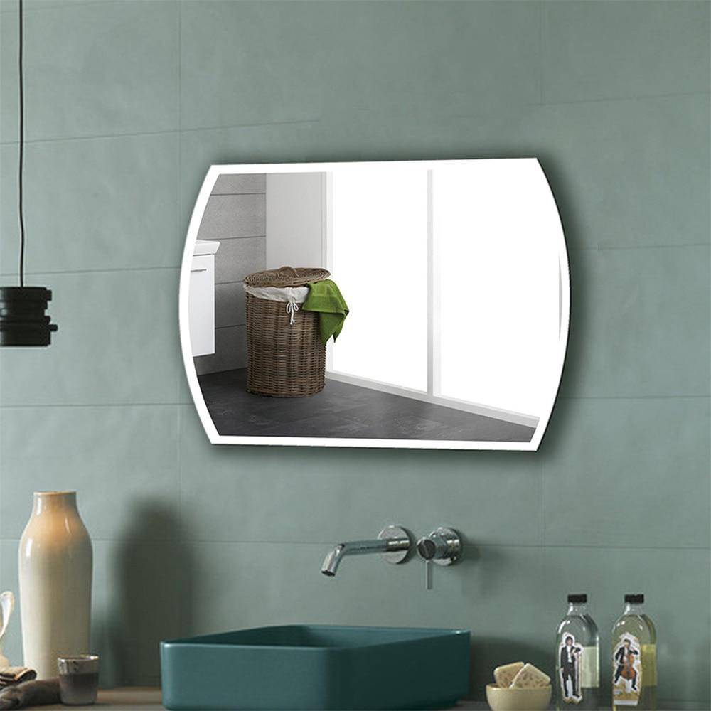 Miroir mural rectangulaire arrondi Living - vue 5 sur 5