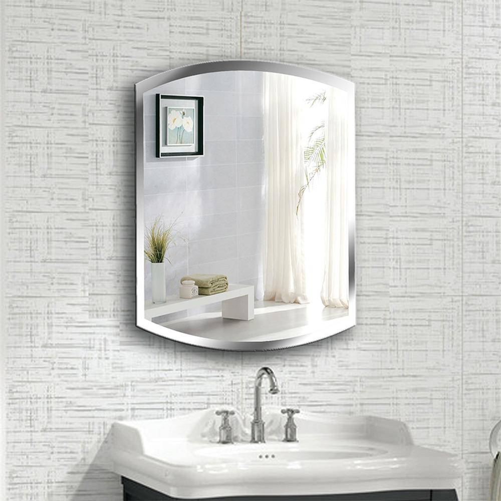 Miroir mural rectangulaire arrondi Living - vue 3 sur 5