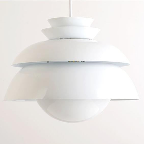 Suspension design LED blanche en forme de fleur Denmark - vue 8 sur 8