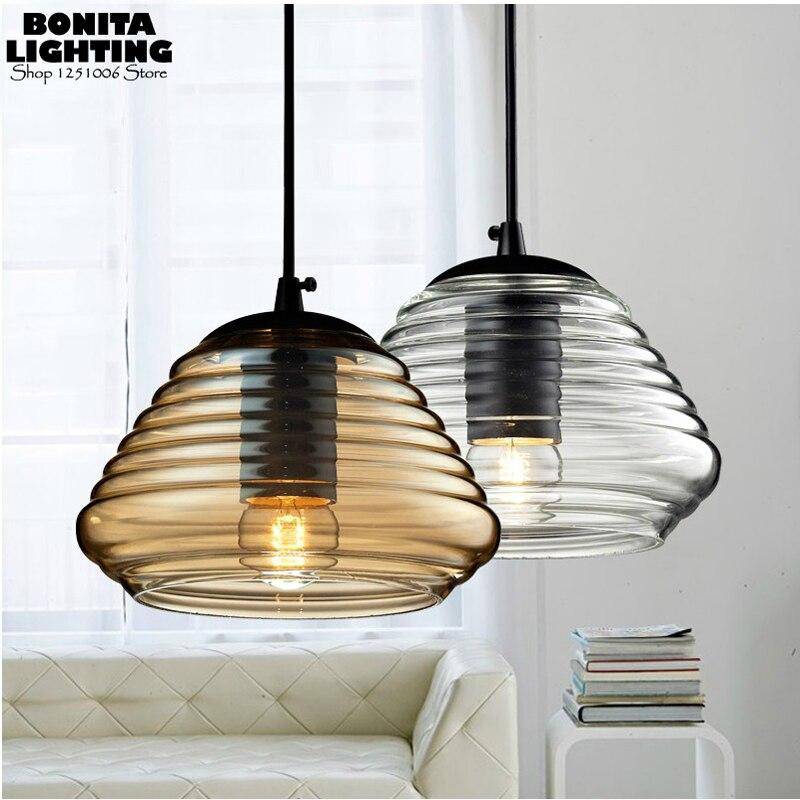 Suspension design arrondie en verre Screw - vue 10 sur 11