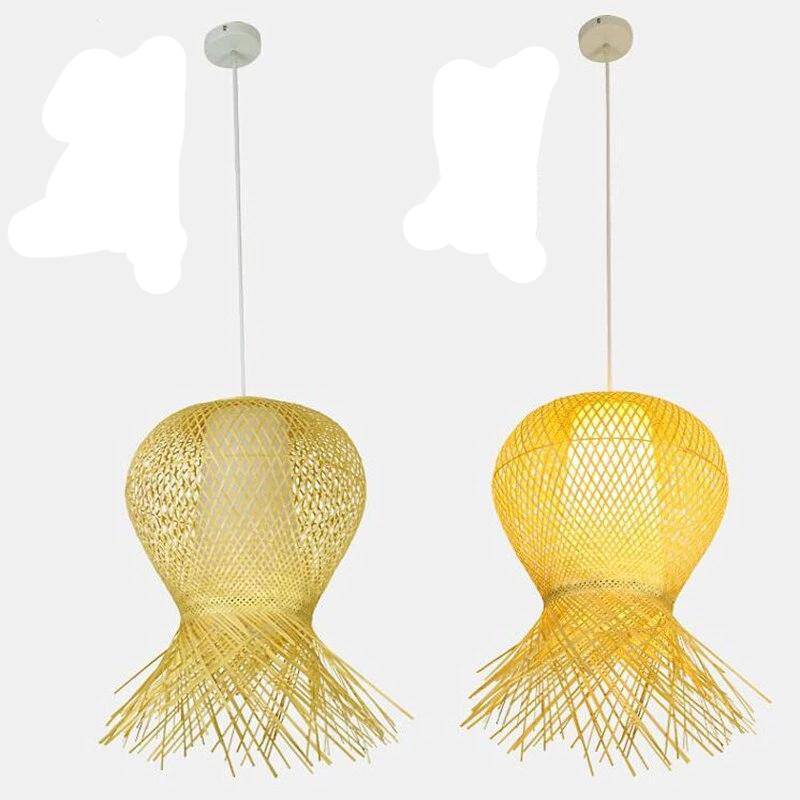 Suspension design en bambou Woven - vue 5 sur 4