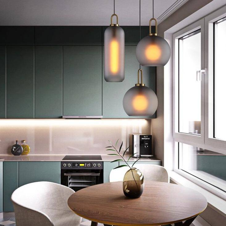 Suspension design en verre de plusieurs formes Loft - vue 7 sur 18