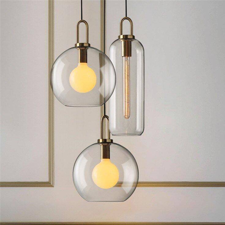 Suspension design en verre de plusieurs formes Loft - vue 4 sur 18