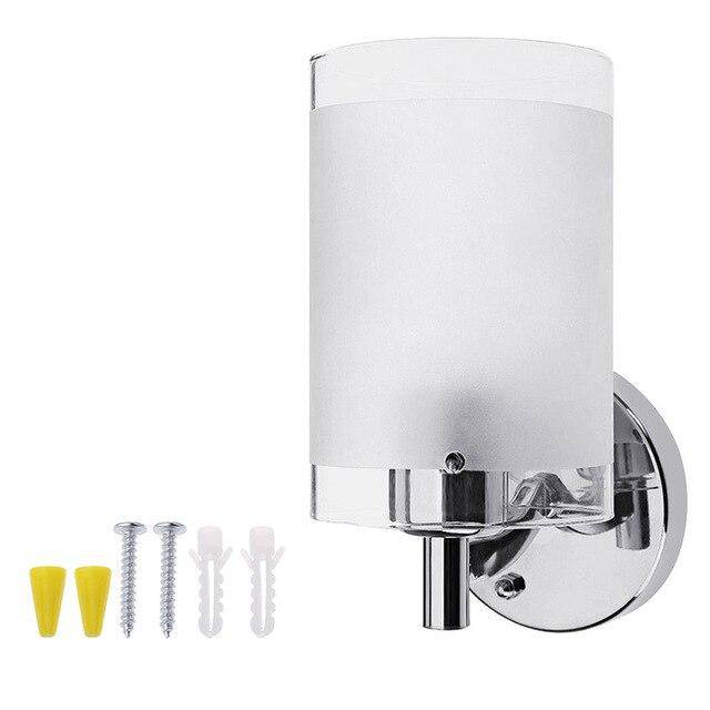 Applique murale argenté LED avec abat-jour en métal Tool