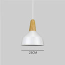 Suspension LED conique colorée de plusieurs formes Art
