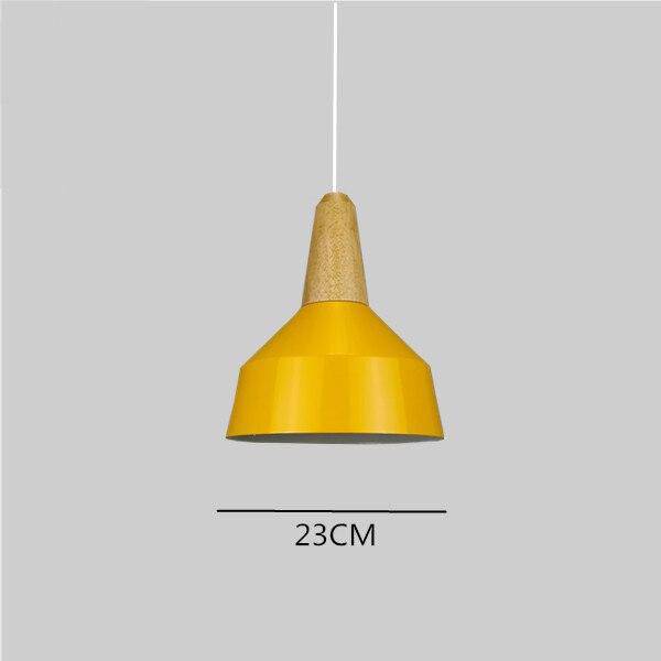 Suspension LED conique colorée de plusieurs formes Art - vue 10 sur 15