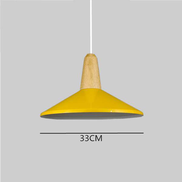 Suspension LED conique colorée de plusieurs formes Art - vue 9 sur 15