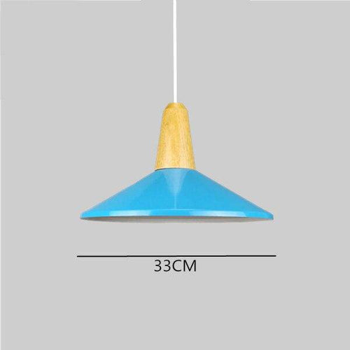 Suspension LED conique colorée de plusieurs formes Art