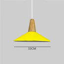 Suspension LED conique colorée de plusieurs formes Art