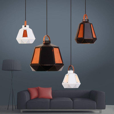 Suspension design en aluminium et bois Dining
