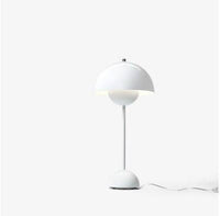 Lampe de chevet à LED colorée avec abat-jour en métal Study
