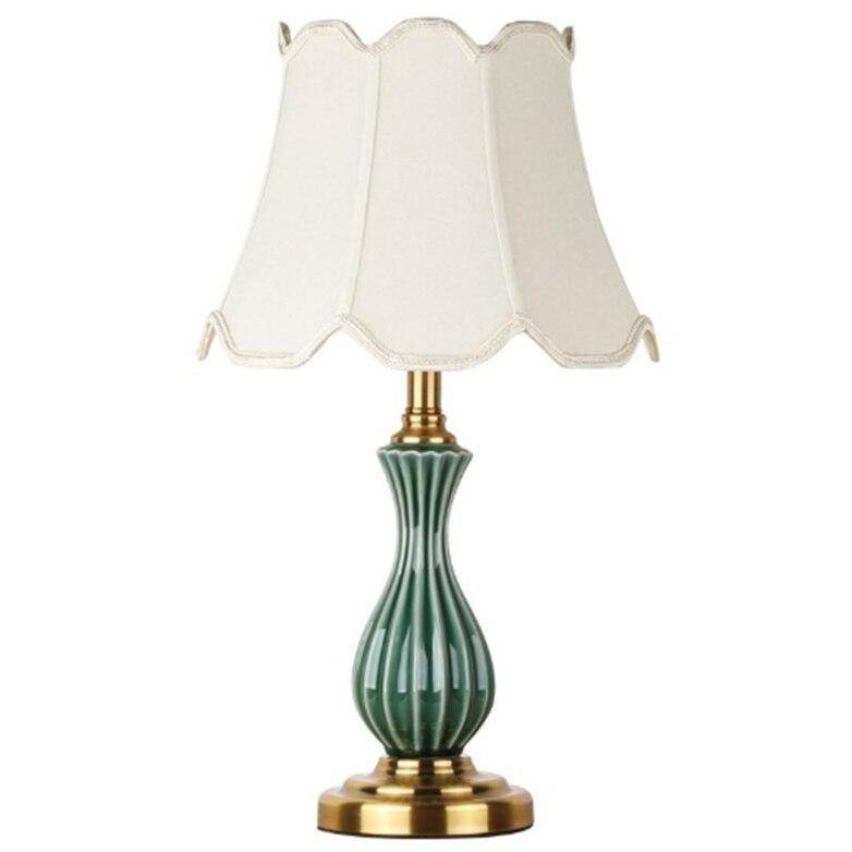 Lampe à poser en céramique LED avec abat-jour de plusieurs formes style Japonais - vue 5 sur 6