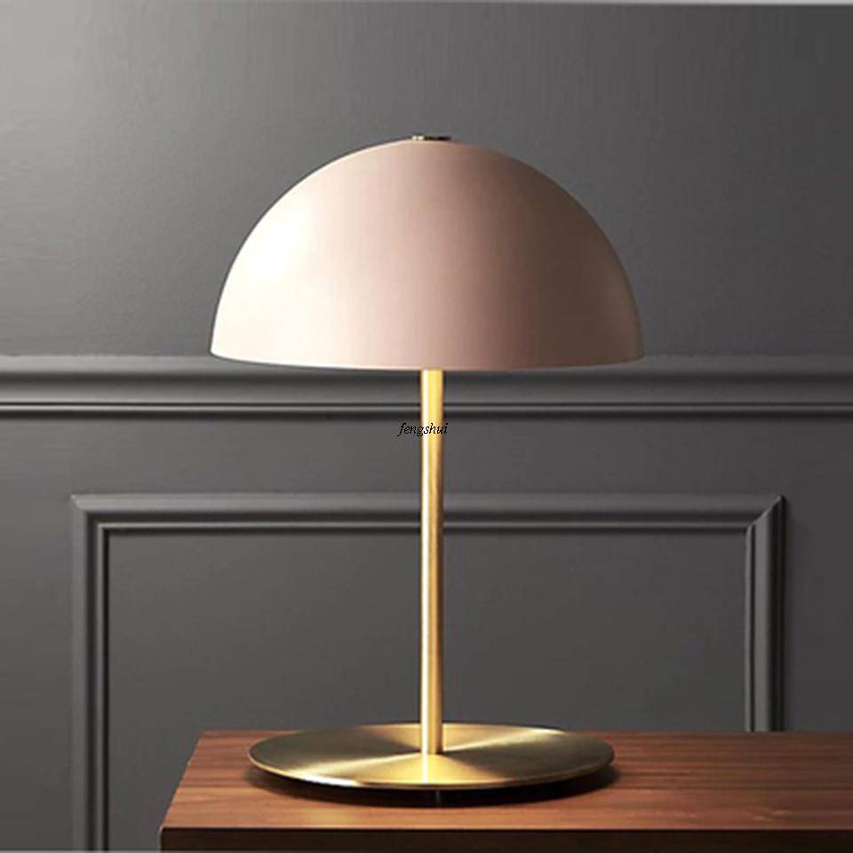 Lampe de chevet design doré à LED Modern - vue 2 sur 8