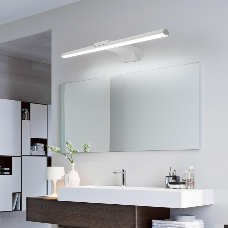 Applique murale moderne LED pour grand miroir Guthrie - vue 3 sur 8