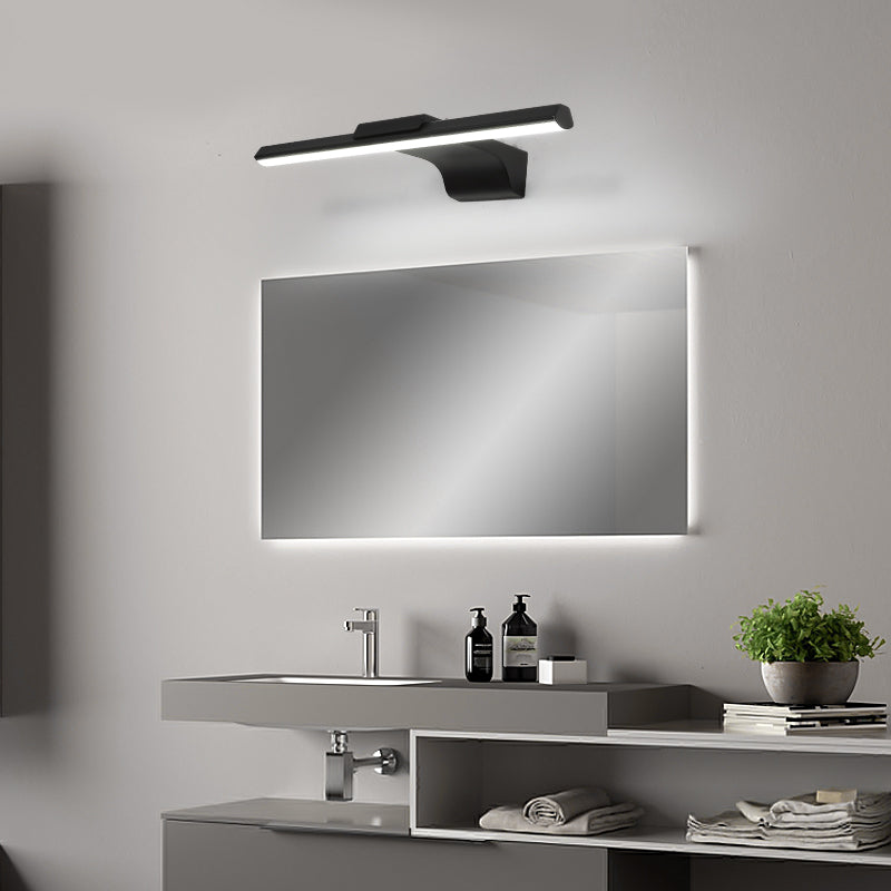 Applique murale moderne LED pour grand miroir Guthrie - vue 7 sur 8