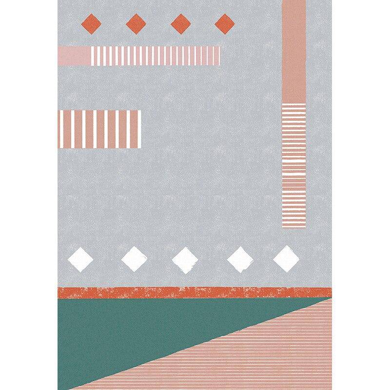 Tapis rectangle moderne style Girls'Room B