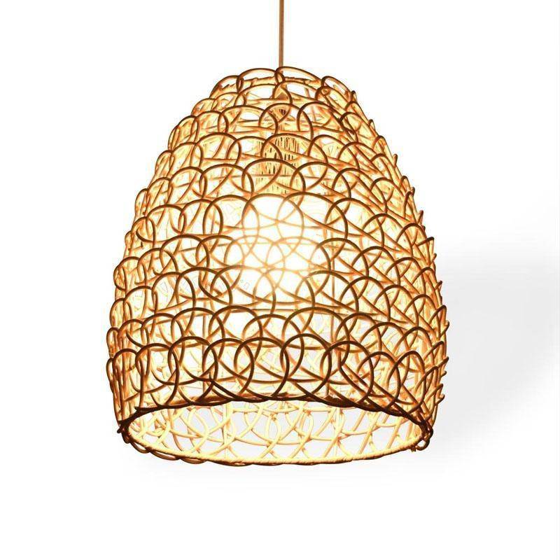 Suspension en bambou design Coffee - vue 5 sur 5