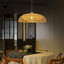Suspension en bambou design Wicker