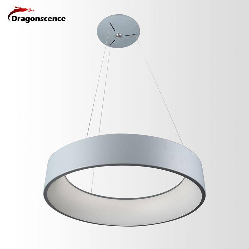 Lustre design anneau en aluminium à LED Pendant - vue 4 sur 6