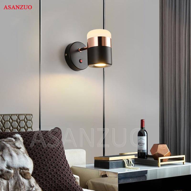 Applique spot à LED orientable en métal Simple - vue 7 sur 7